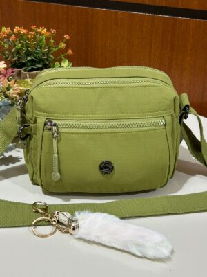 Bolsa Transversal Duas Repartições Importada Premium C/ Chaveiro